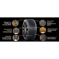 Hot spot Continental MaxContact 6 MC6 16 17 18 INCH Tyre Tayar Tire (INSTALLATION OR DELIVERY)