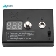 LED Digital Ohm Meter Coil Voltage Measuring 0.01-19.9Ω High  Resistance Tester for EGO 510 808D M7 