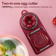Egg Splitter Dishwasher Safe Egg Tool Stainless Steel Egg Slicer Separator Tool for Hard Boiled Cent