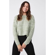 Cotton Cropped Pullover (Cotton On)