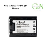 Viloso camera battery & LCD dual charger For Sony NP-FZ100 fz100