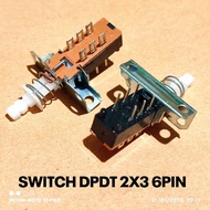 DPDT 2x3 Switch DPDT 6PIN Push Button DPDT 2X3 Switch
