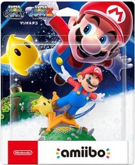 Switch 2 Amiibo Figure: Mario & Luma 孖寶兄弟 & 奇可 (Super Mario Galaxy 超級瑪利歐銀河系列)ABBB