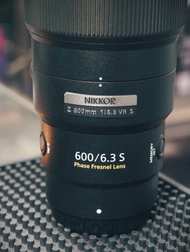 Nikon 600/6.3 S vr z 極新 功能正常 鏡片通透 3個月保養