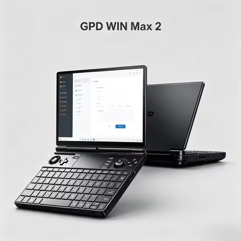 GPD WIN Max 2 32GB RAM 1TB 2TB SSD Lightweight Pocket PC Laptop Long Battery Life UMPC 8840U AI9 HX3