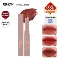 MERZY [Academia Collection] Son Thỏi Lì Merzy Lên Màu Chuẩn, Mịn Mượt Nhẹ Môi Academia Cotton Lipsti