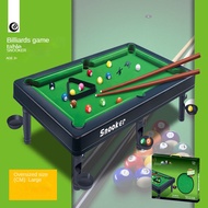 Children's super large snooker billiards toy children's interactive flocking billiard table set toy