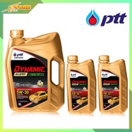 PTT DYNAMIC Commonrail Synthetic 5W-30 ขนาด 8 ลิตร น้ำมันเครื่องยนต์ ดีเซล สังเคราะห์แท้ 100%