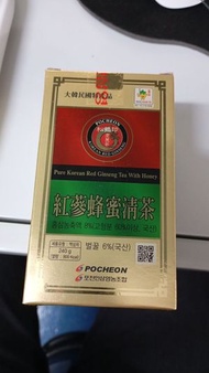 韓國 - Korea 韓國 - 高麗人蔘 紅蔘蜂蜜清茶 240g(平行進口)8809191149213 EXP.2026.07.02