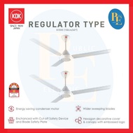 (Twin Pack) KDK 150cm/60" Regulator Type Ceiling Fan - K15V0