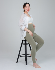 Lily Leggings - เลกกิ้งคนท้อง รุ่นขายาว ยืดเยอะ ผ้านิ่ม ใส่สบาย เลกกิ้งคนท้อง กางเกงคนท้อง  เลคกิ้งค