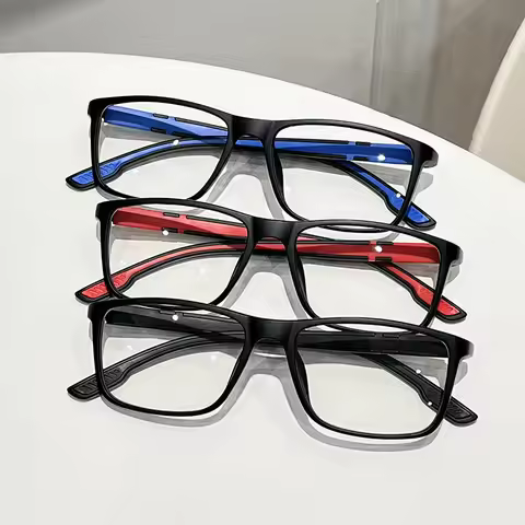 +50 +75 +125… Reading Glasses Splicing Color Neutral Protective Eyeglass Sports Legs Reading Glasses