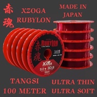 Doris5519 Tali Tangsi XZOGA RUBYLON 100meter Size #30lb #40lb