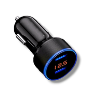 Usb Charger Mobil Motor Plus Voltmeter Aki All New Nmax 2020 - 2023