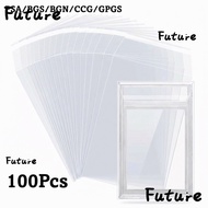 FUTURE 100 Sheets PSA BGS Card Brick Film, Transparent Durable PSA BGS Slab Sleeve,  Waterproof Stro