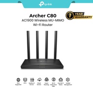 TP-LINK ARCHER C80 AC1900 WI-FI DUAL BAND MU-MIMO ROUTER