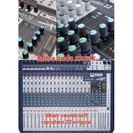 Mixer console original soundcraft signature22