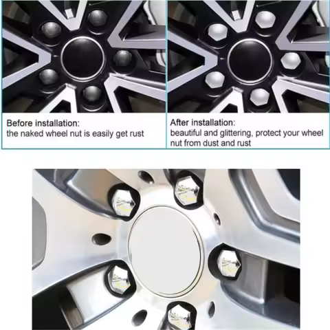 car Accessories Hub Screw Cover for Great Wall Haval Hover H3 H5 H6 H7 H9 H8 H2 M4 Geely borui Coolr