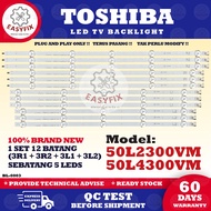 50L2300VM / 50L4300VM TOSHIBA 50 INCH LED TV BACKLIGHT ( LAMPU TV ) 50" TOSHIBA BACKLIGHT
