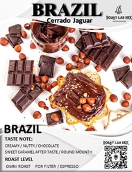 Roast.Lab.BKK เมล็ดกาแฟคั่ว Brazil Cerrado Jaguar Pulped Natural process