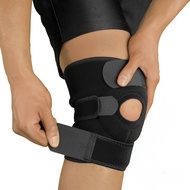 Adjustable 4 Spring Knee Support Protect Guard Sport Lutut Laras Sokongan Melindungi Guard Sukan Lutut Kaki Sokongan