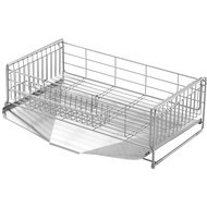 【Direct from Japan】Yoshikawa 1306054 Dish Rack, Side of Sink, Made in Japan, Expandable Drainer, 10.