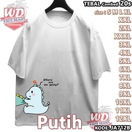 DINO T-SHIRT BIG SIZE CODE JA712B JUMBO 2XL 3XL 4XL 5XL 6XL 7XL 8XL 9XL 10XL 11XL 12XL