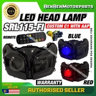 WARRANTY 6 MONTH YAMAHA LAGENDA SRL115 FI MAGIC BOY HEAD LAMP LED CUSTOM APP C1 LIGHT LAMPU EAGLE EY