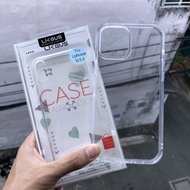 Ốp Lưng Cứng Viền Silicon Cho IP 13 Pro Max 13 Pro IP 13 Ốp Lưng LikGus Trong Suốt - Phụ Kiện PT
