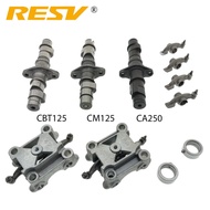 RESV for Honda CBT125 CM125 CBT150 CA250 224FMI 247FMJ 253FMM CBT CM CA 125 250 cc Camshaft Rocker A