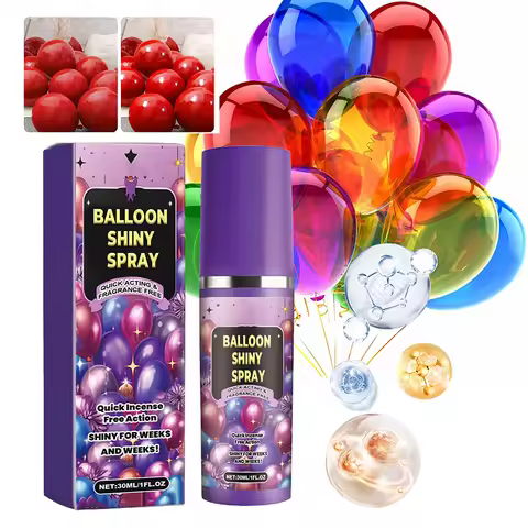30ml Balloon Gloss Spray High Shine Glow Spray Anti Fading Balloon Brightener Spray For Brilliant Ap