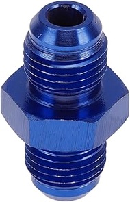 Male Flare Reducer Hose Fitting Adapter AN6-AN6 Fuel Line Connector Aluminium Blue