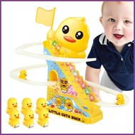 Duck Roller Coaster Toy Electric Duck Slide Roller Coaster Toy Electric Ducks Chasing Race Track Gam