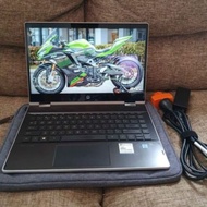 Laptop HP Pavilion X360 Convertible bekas second