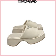 NYC Kasut Perempuan Casey Wedges Sandal -N72413-TF01SV-52-BEIGE