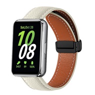 สายนาฬิกาข้อมือหนังแท้ แบบเปลี่ยน สําหรับ Samsung Galaxy Fit 3 สายนาฬิกา For samsung galaxy fit3 Sma