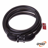 Bicycle Lock - Bicycle Lock - Bicycle Lock Antimaling Cable Coil Lock Stainless Steel