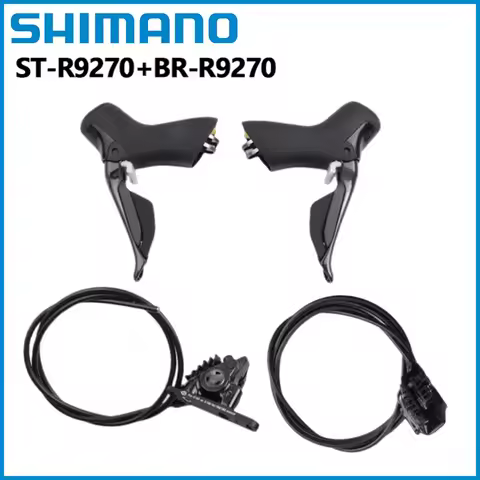 SHIMANO DURA ACE Di2 ST BR R9270 Hydraulic Disc Brake Shifter Lever Brake Caliper Left Right One Pai