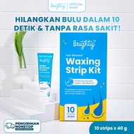 Brighty Swipe Removal Cream + Waxing Strip Kit