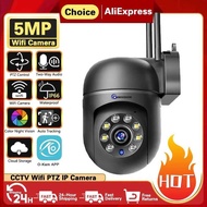 O-KAM 5MP Wireless Indoor/Outdoor 1080P CCTV Two Ways Audio Track Security MINI Camera Support 2.4G 