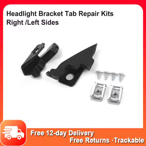 Headlamp Headlight Bracket Tab Repair Kits Right Sides Replacement for Volkswagen Polo 2010-2016 OEM
