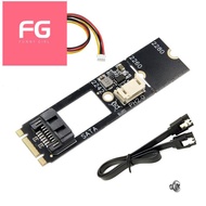 M.2 SATA Adapter M.2 NGFF to SATA3.0 7 Pin Adapter M2 Key-B to SATA3.0 Adapter Card for 2242 2260 22