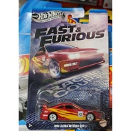 HOTWHEELS Hot Wheels fast and furious acura integra