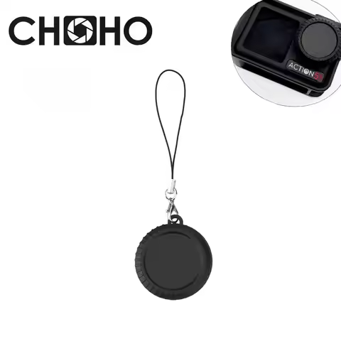 For DJI Osmo Action 5Pro Accessories Lens Cap Silicone Protecter Rubber Anti-Shock For DJI OSMO Acti