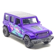 Majorette Jeep Wrangler 4XE Purple Scale 1/64 (8 cm) No Package