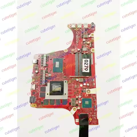 forG531GW For Laptop Motherboard with I5-9300H I7-9750H CPU 1660TI-6G GPU 100% Tested ASUS G531GU G5