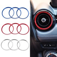 Car Air Conditioner AC Vent Outlet Ring Trim For Mazda MX-5 MX5 mazda 2 CX-3 CX3  RF ND Car Accessor