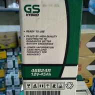 Car Battery / Battery Gs Astra Type Gs Hybrid 46B24R Ns60 12V 45Ah
