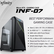CASING GAMING INFINITY INF-07 + PSU INFINITY 250WATT