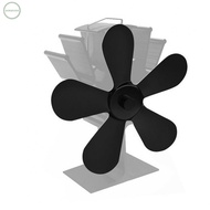 GORGEOUS~Fan Blade 5-Blade Heat-Resistant Lightweight Log Replacement Stove Fan